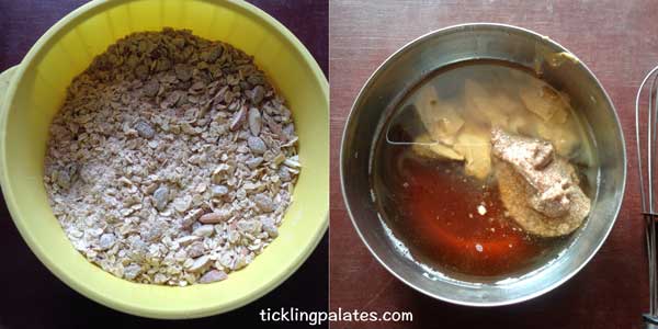 oatmeal breakfast bars recipe step3