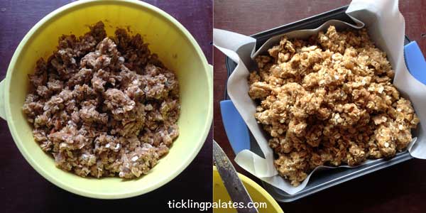 oatmeal breakfast bars recipe step5