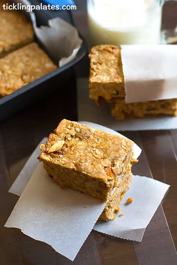 oats breakfast bars recipe
