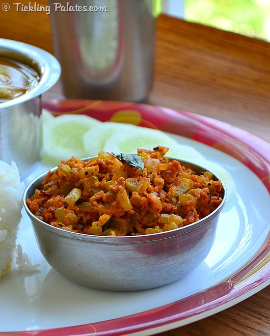 Snakegourd Egg Scramble