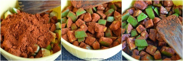 how to make avakkai mango pickle