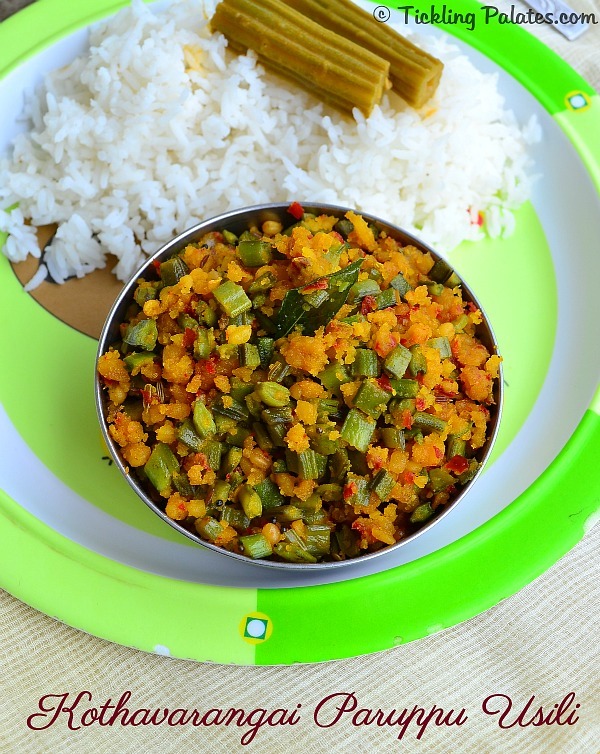 Iyengar Kothavarangai Paruppu Usili