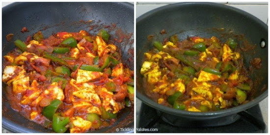 How to make kadai paneer