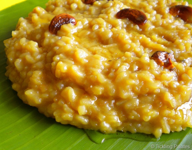 Chakkarai Pongal recipe Chakkarai Pongal recipe