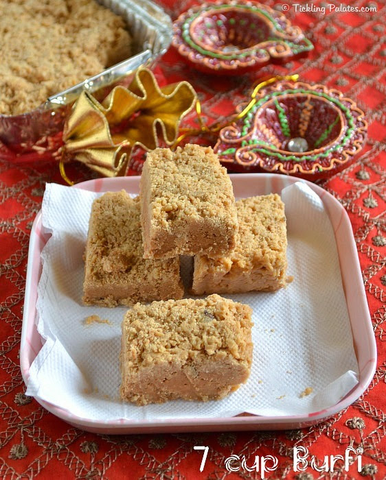 7 Cup burfi Recipe