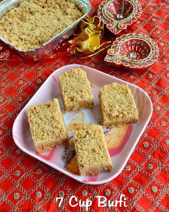 7 Cup Burfi Recipe