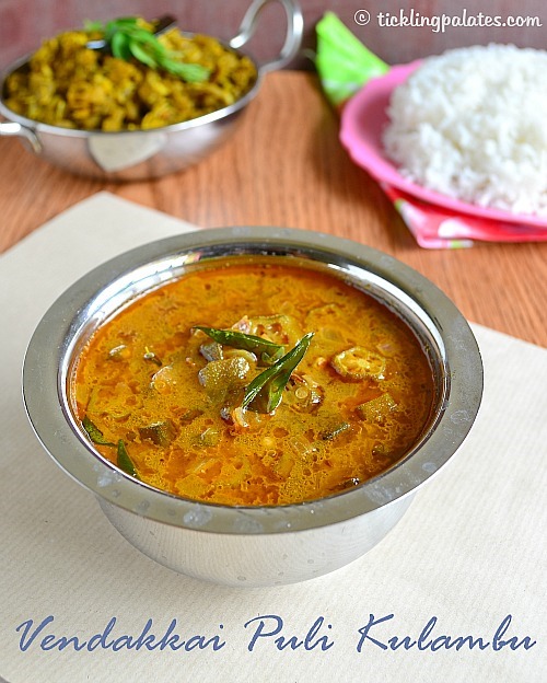 Vendakkai Puli Pachadi