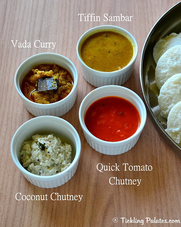 sidedish for idli dosa pongal vadai