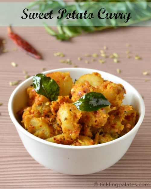 Mildly spiced Sweet Potato Curry Sweet Potato Stir fry