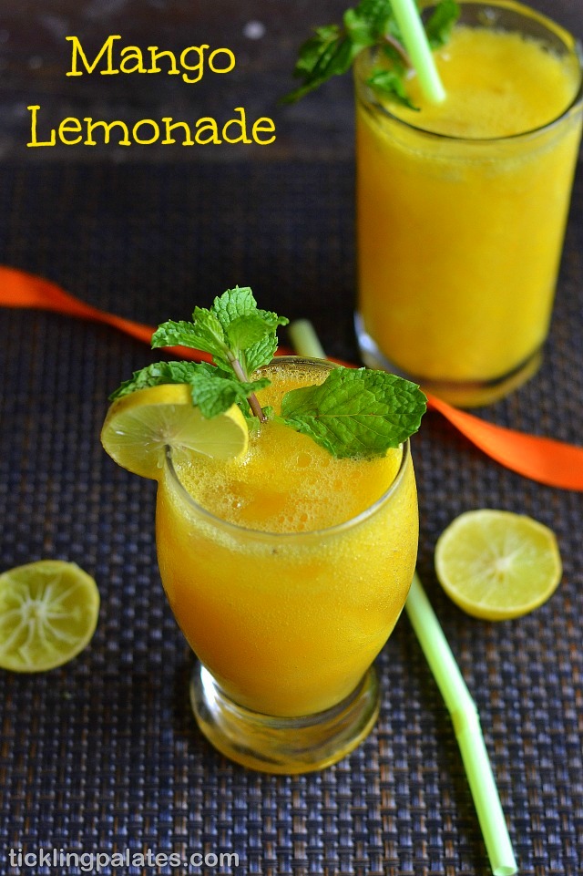 Easy Mango Lemonade Recipe Easy Mango Lemonade Recipe