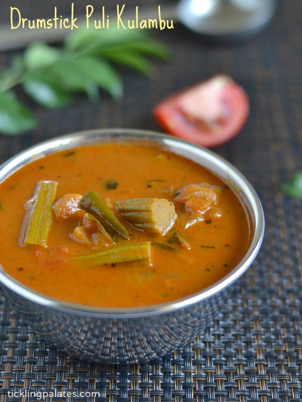 Murungakkai Puli Kulambu Recipe Murungakkai Puli Kulambu Recipe