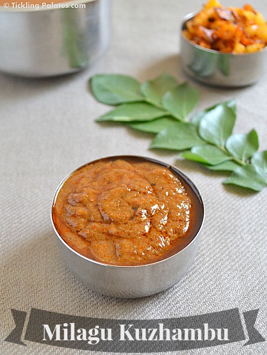 Pepper Kulambu Recipe Pepper Kulambu Recipe