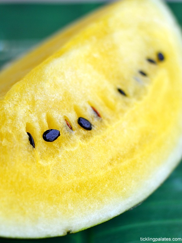 Yellow watermelon Fruit