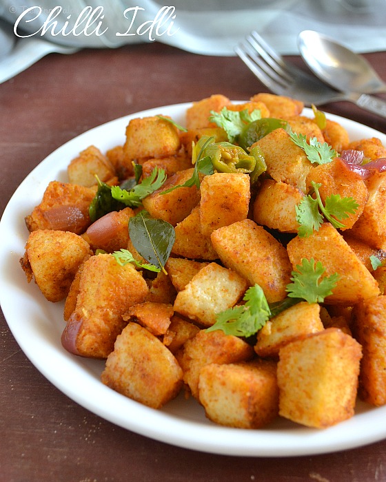 Chilli Idli Fry Recipe Chilli Idli Fry Recipe