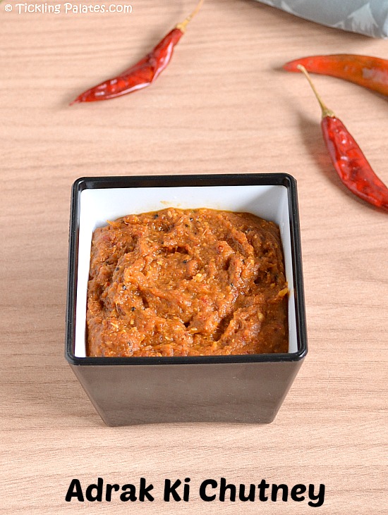 Adrak Chutney Recipe