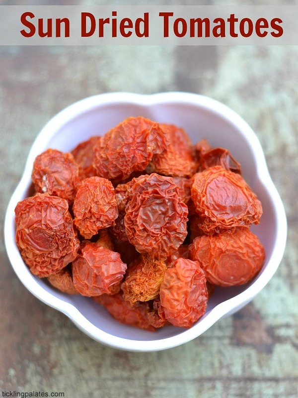 Homemade Sun Dried Tomatoes
