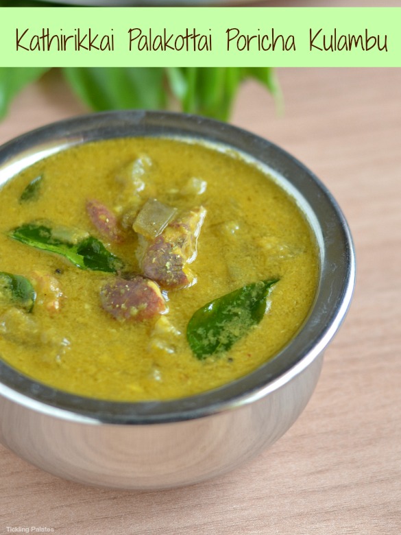 Kathirikkai Palakottai Poricha Kootu Recipe Kathirikkai Palakottai Poricha Kulambu Recipe