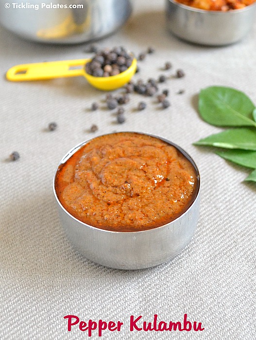 Pepper Kuzhambu Recipe Pepper Kuzhambu Recipe