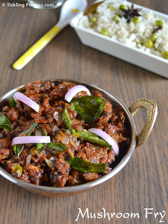 Mushroom Fry Recipe Mushroom Fry Recipe