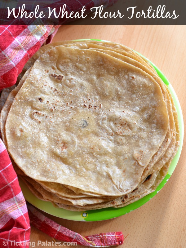 Vegan Whole Wheat Flour Tortillas Recipe how to make whole wheat flour tortillas
