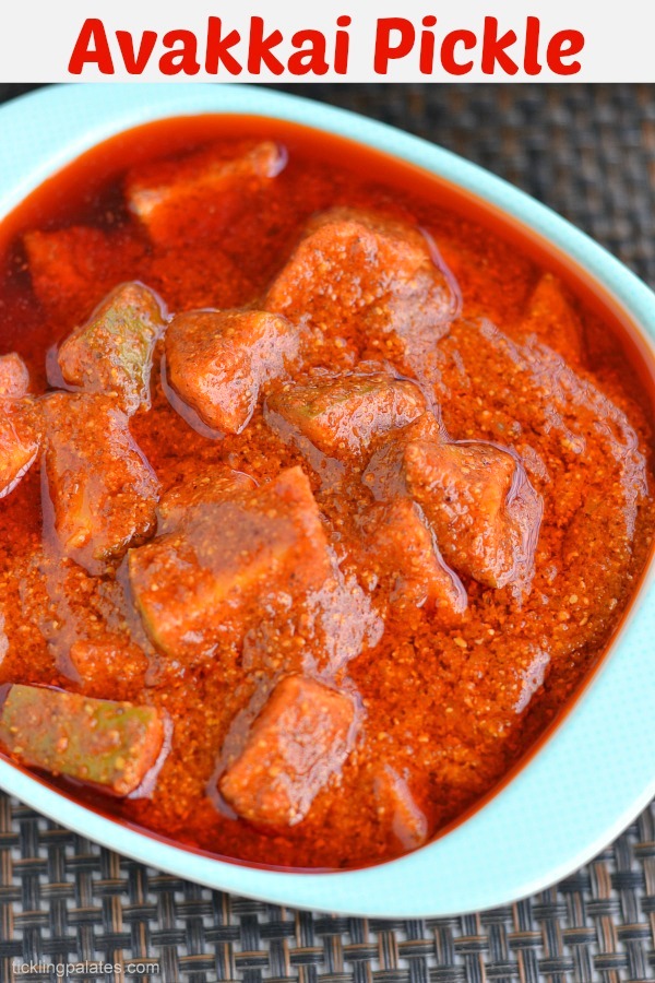 Spicy Andhra Mango Pickle Spicy Andhra Mango Pickle