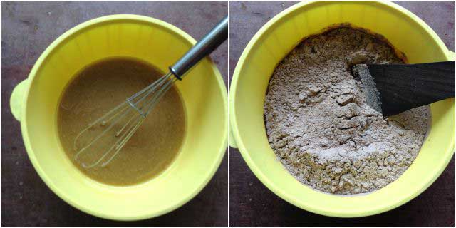 Eggless Double Chocolate Zucchini Bread step-3