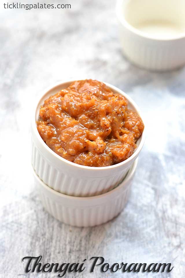 thengai poornam recipe