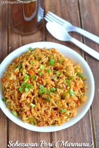 Schezwan Pori Recipe