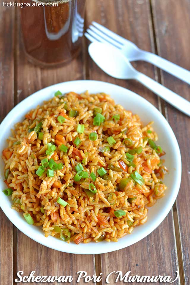 Schezwan Pori Recipe