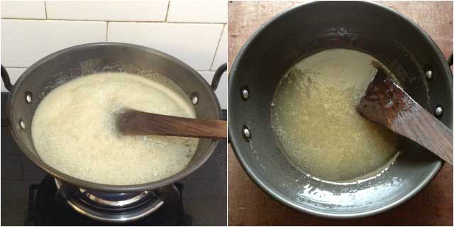 corn flour halwa recipe03