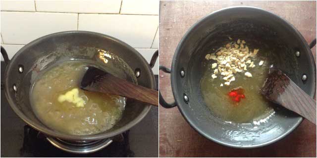 corn flour halwa recipe04