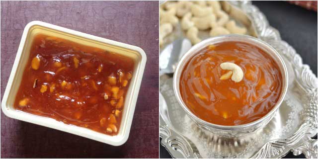 corn flour halwa recipe07