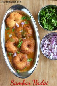 Sambar Vadai Recipe with Hotel Sambar