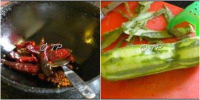 ridge gourd chutney step-1