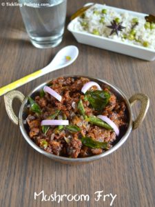 Mushroom Fry Recipe – Mushroom Vepudu | Easy Mushroom Recipes