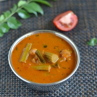 murungakkai puli kuzhambu recipe