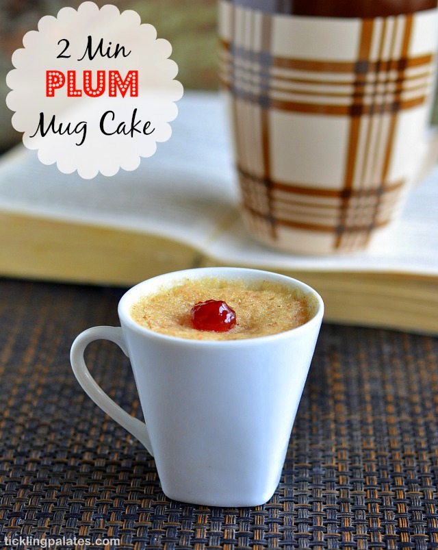 Microwave Eggless Mug Cake Recipe