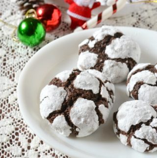 Chocolate Crinkle Cookies recipe