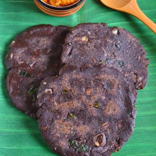 Ragi Adai Recipe