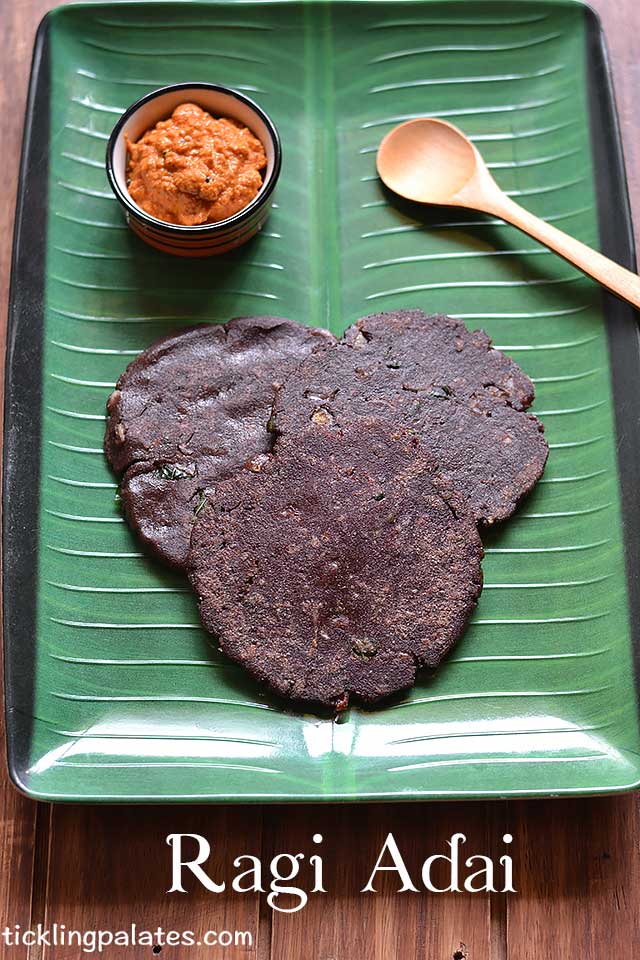 Spicy Ragi Adai Recipe