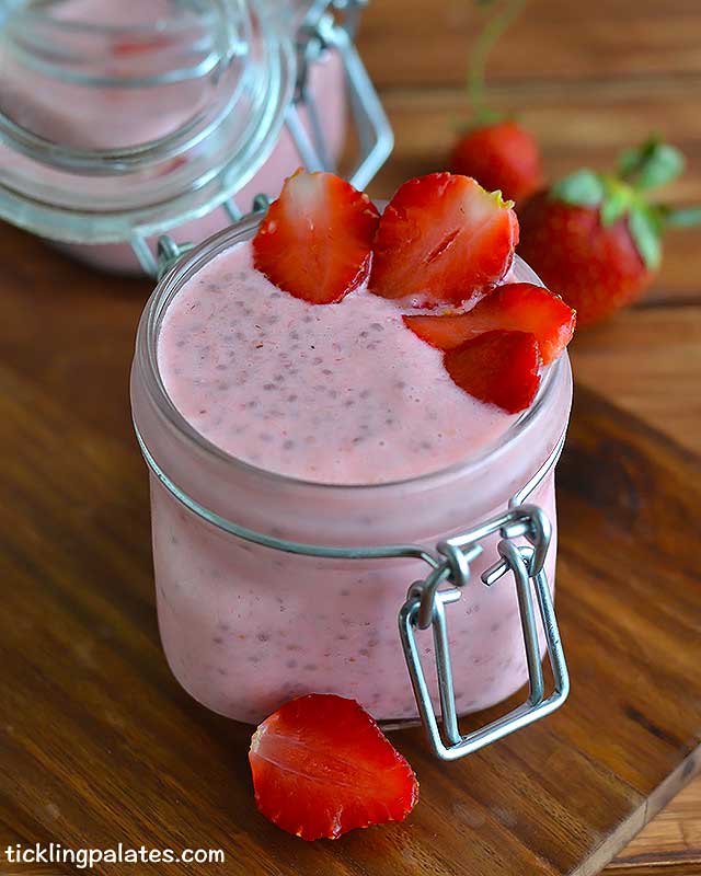 Strawberry Chia Seed Pudding Recipe