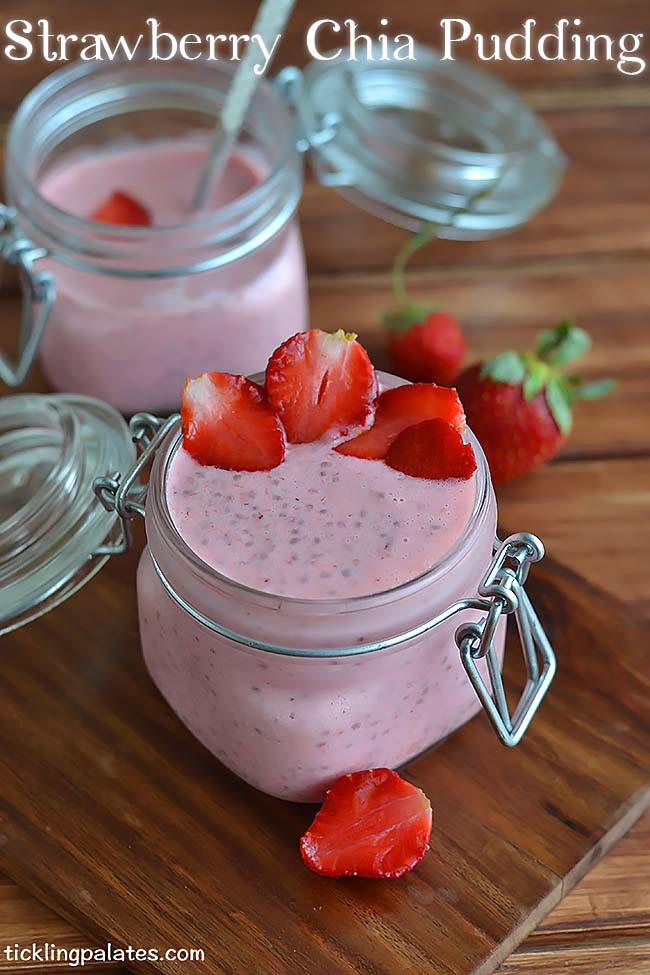 Strawberry Chia Seed Pudding Recipe