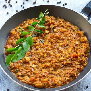 south indian mushroom curry recipe