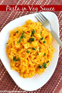 Pasta With Mixed Vegetable Sauce