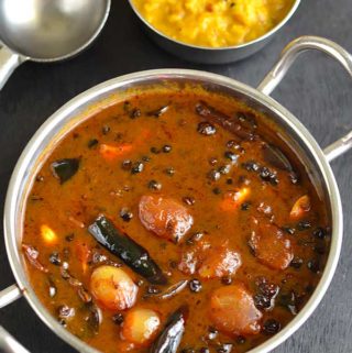 manathakkali vathal kulambu