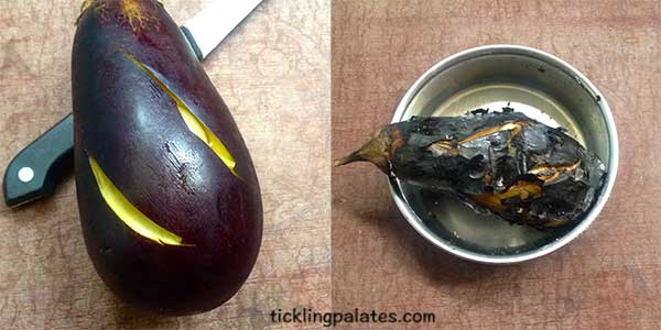baingan bharta recipe step1