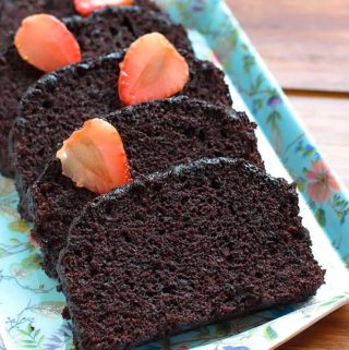 vegan dark chocolate cake recipe