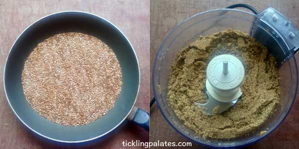 flax seed butter recipe step1