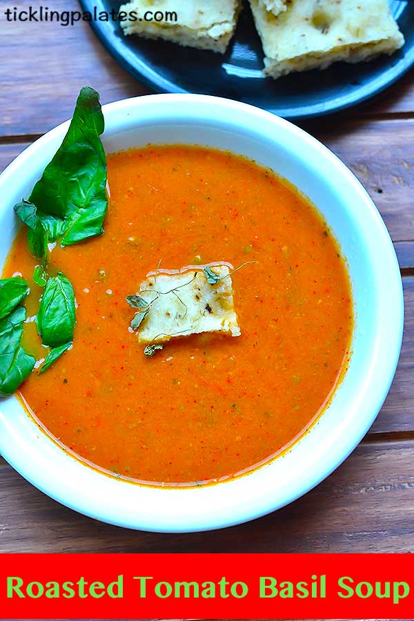 roasted tomato basil soup