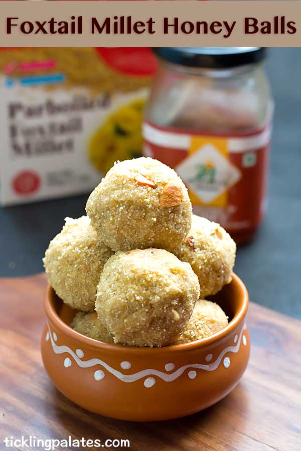 foxtail millet honey balls